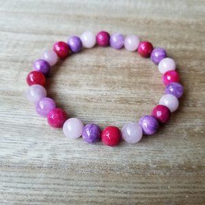 Cheshire Cat Gemstone Bracelet